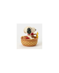 Peanuts by Jim Shore - Figurine Snoopy et Woodstock Panier Fraises