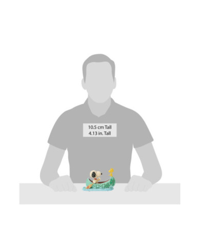 Peanuts by Jim Shore - Figurine Snoopy et Woodstock Barque