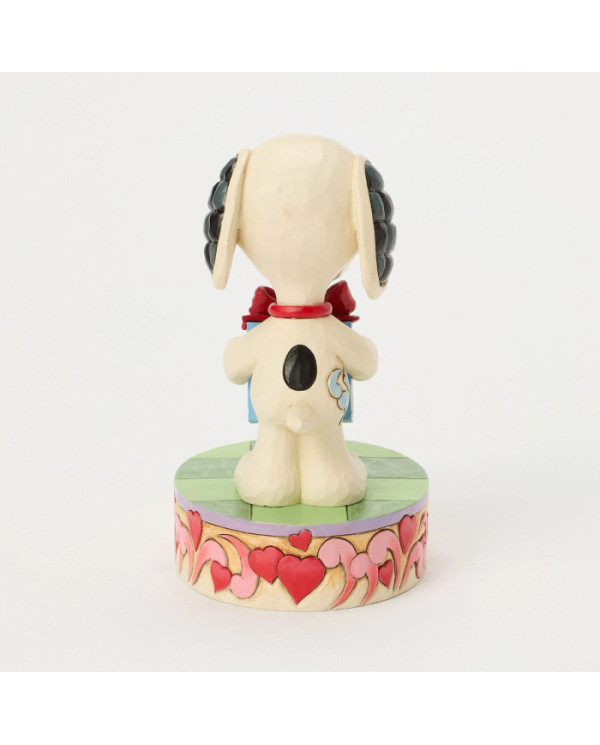 Peanuts by Jim Shore - Figurine Snoopy et Woodstock Cadeaux St Valentin