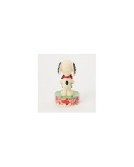 Peanuts by Jim Shore - Figurine Snoopy et Woodstock Cadeaux St Valentin