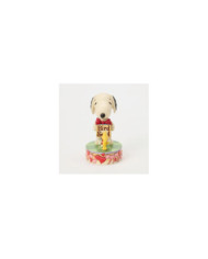 Peanuts by Jim Shore - Figurine Snoopy et Woodstock Cadeaux St Valentin