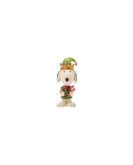 Peanuts by Jim Shore - Mini Figurine Snoopy Elf de Noël