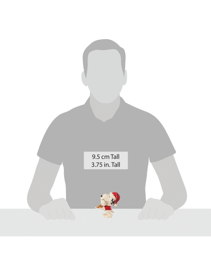 Peanuts by Jim Shore - Mini Figurine Snoopy Elf de Noël