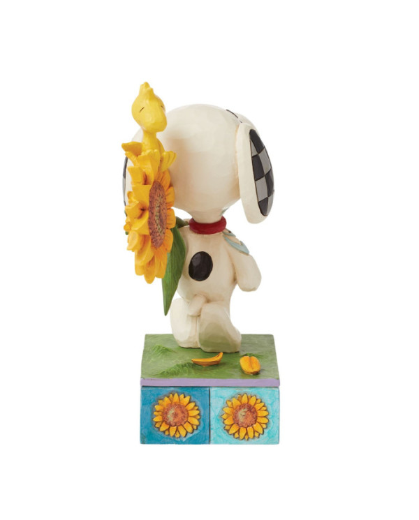 Peanuts by Jim Shore - Figurine Snoopy et Woodstock Tournesol