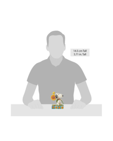 Peanuts by Jim Shore - Figurine Snoopy et Woodstock Tournesol