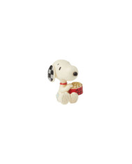 Peanuts by Jim Shore - Mini Figurine Snoopy avec du Popcorn