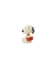 Peanuts by Jim Shore - Mini Figurine Snoopy avec du Popcorn