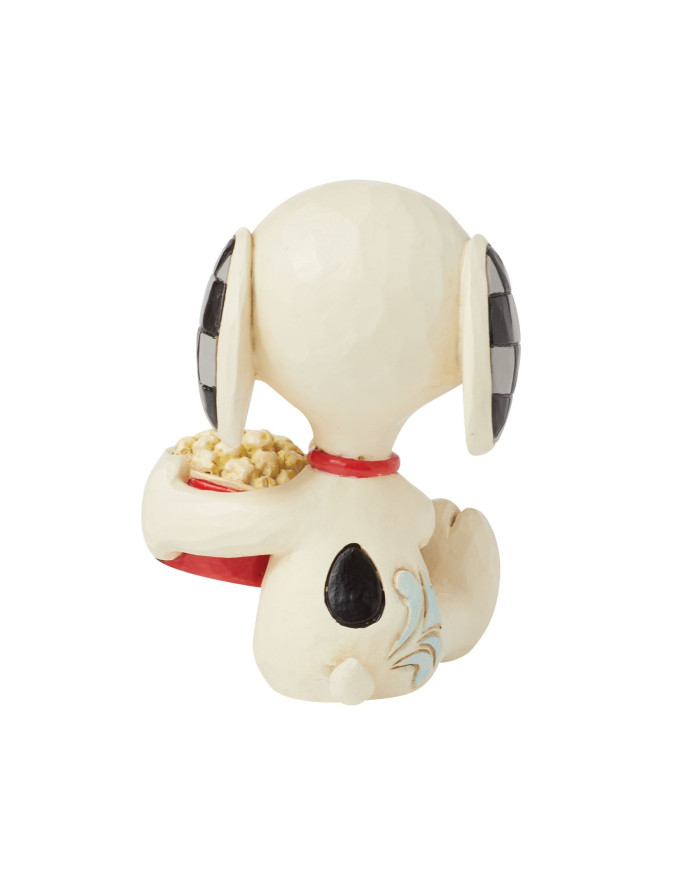 Peanuts by Jim Shore - Mini Figurine Snoopy avec du Popcorn