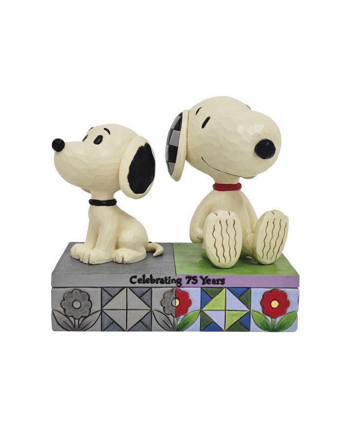 Peanuts by Jim Shore - Figurine Snoopy Années 50 vs Maintenant