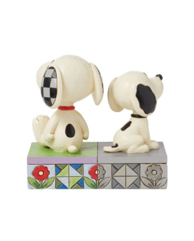 Peanuts by Jim Shore - Figurine Snoopy Années 50 vs Maintenant