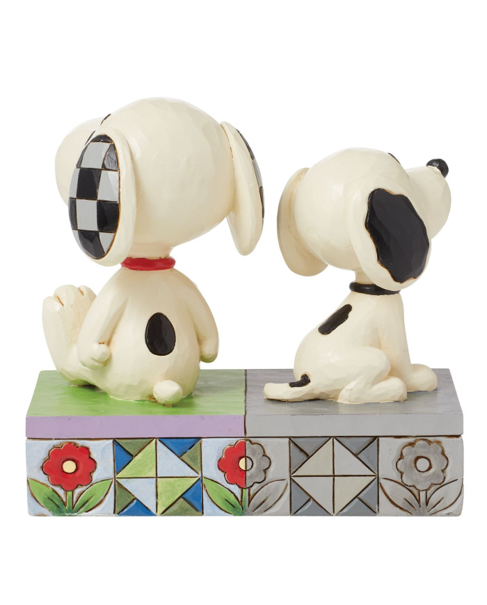 Peanuts by Jim Shore - Figurine Snoopy Années 50 vs Maintenant