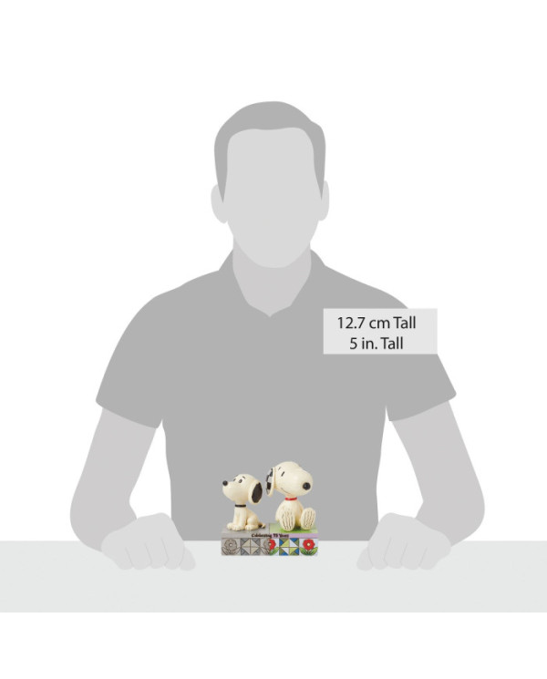 Peanuts by Jim Shore - Figurine Snoopy Années 50 vs Maintenant