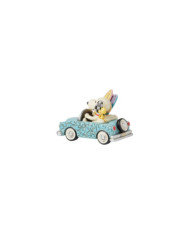 Peanuts by Jim Shore - Figurine Snoopy et Woodstock Voiture Vacances