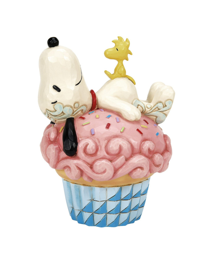 Peanuts by Jim Shore - Figurine Snoopy et Woodstock Cupcake