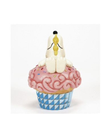 Peanuts by Jim Shore - Figurine Snoopy et Woodstock Cupcake