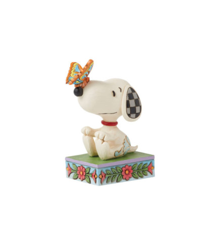 Peanuts by Jim Shore - Figurine Snoopy Papillon