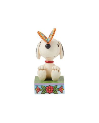 Peanuts by Jim Shore - Figurine Snoopy Papillon