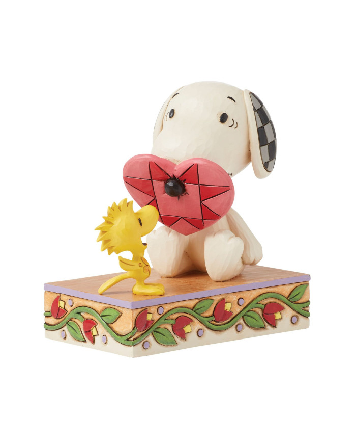 Peanuts by Jim Shore - Figurine Snoopy et Woodstock Cur