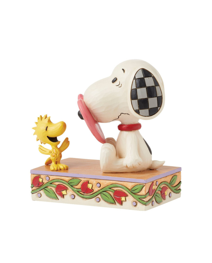 Peanuts by Jim Shore - Figurine Snoopy et Woodstock Cur
