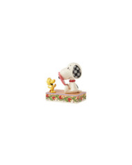 Peanuts by Jim Shore - Figurine Snoopy et Woodstock Cur