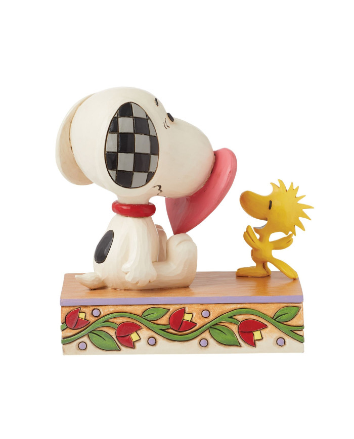 Peanuts by Jim Shore - Figurine Snoopy et Woodstock Cur