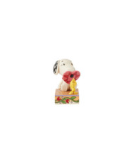 Peanuts by Jim Shore - Figurine Snoopy et Woodstock Cur