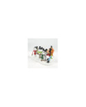 Disney Village - Figurine Mickey et ses 3 Bonhommes de Neige