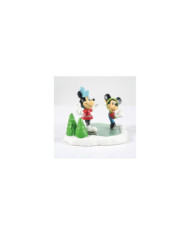 Disney Village - Figurine Mickey et Minnie Patin à Glace