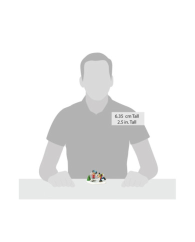 Disney Village - Figurine Mickey et Minnie Patin à Glace