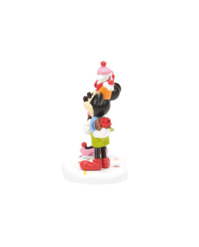 Disney Village - Figurine Mickey et Minnie Confiserie