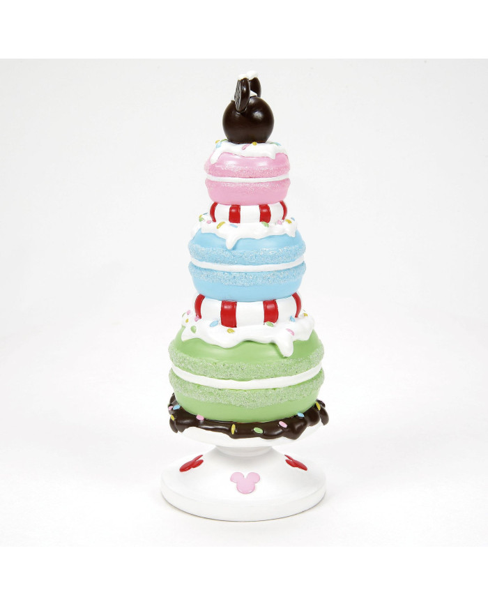 Disney Village - Figurine Sapin de Noël Macarons