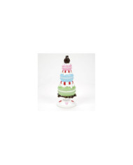 Disney Village - Figurine Sapin de Noël Macarons