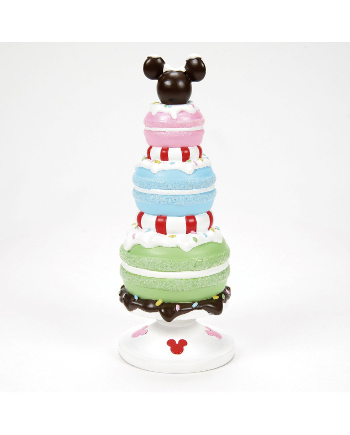 Disney Village - Figurine Sapin de Noël Macarons