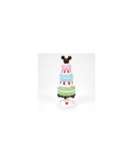 Disney Village - Figurine Sapin de Noël Macarons