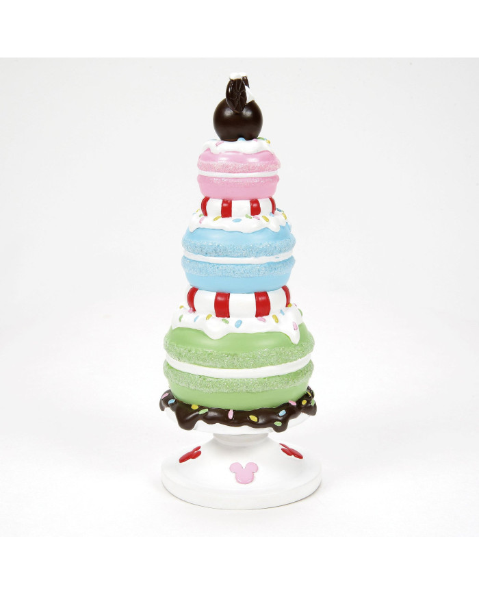 Disney Village - Figurine Sapin de Noël Macarons