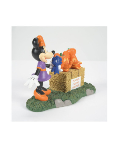 Disney Village - Figurine Minnie Mouse Concours de citrouilles