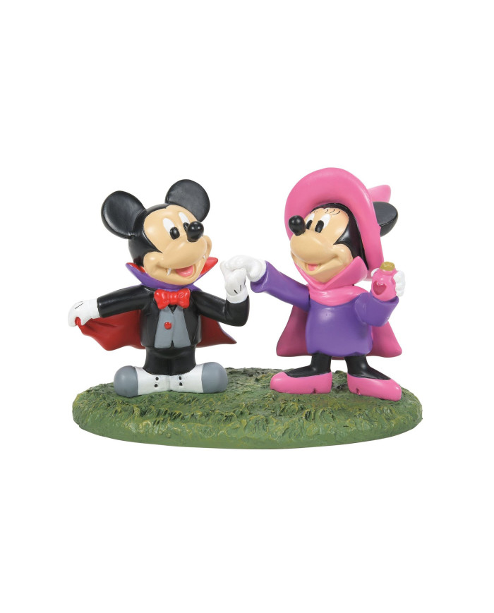 Disney Village - Figurine Mickey et Minnie en costume d'Halloween - Halloween