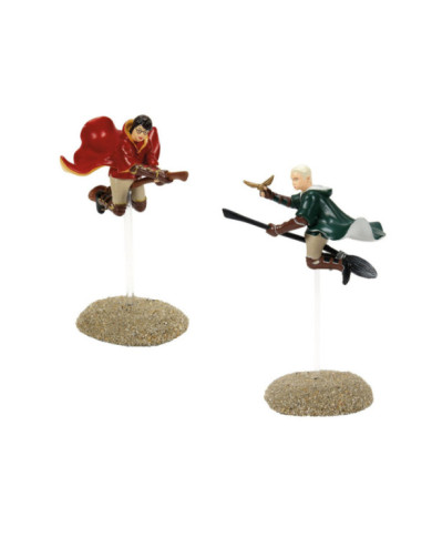 Harry Potter Village - Assortiment de 2 Figurines Harry et Draco