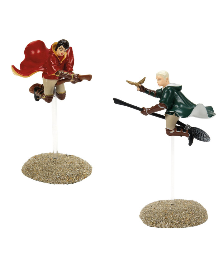 Harry Potter Village - Assortiment de 2 Figurines Harry et Draco