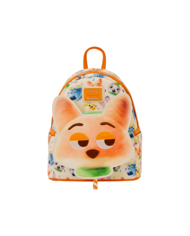 Sac à dos Loungefly - Zootopia 2 Nick Wilde Cotton Candy Cosplay All-Over Print