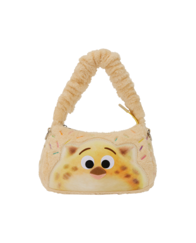 Sac à bandoulière Loungefly - Zootopia 2 Officer Clawhauser Cotton Candy Plush Cosplay