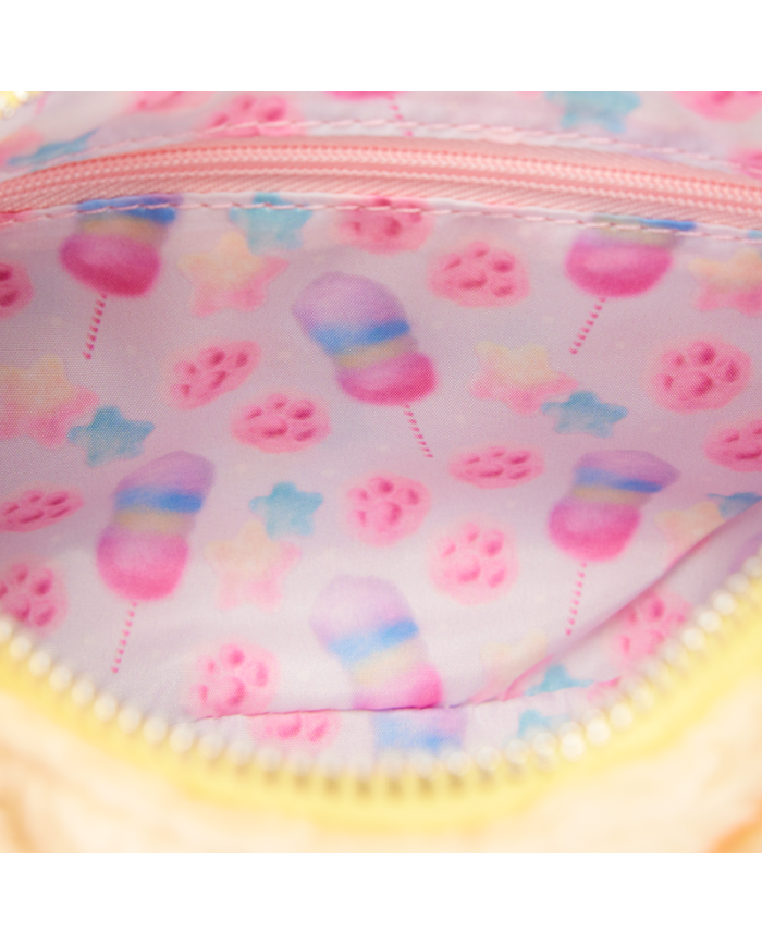 Sac à bandoulière Loungefly - Zootopia 2 Officer Clawhauser Cotton Candy Plush Cosplay