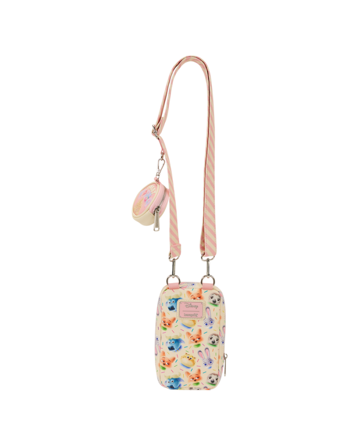 Sac à bandoulière Loungefly - Zootopia 2 Judy Hopps Cotton Candy Cosplay Cell Phone