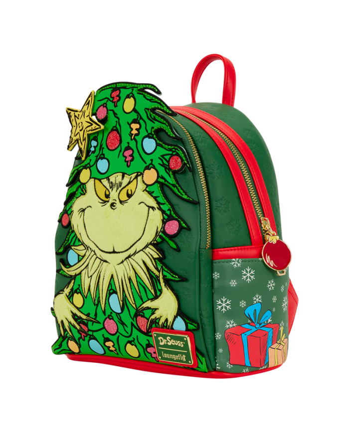 Sac à dos Loungefly - Dr. Seuss How the Grinch Stole Christmas! Tree Light Up Plush