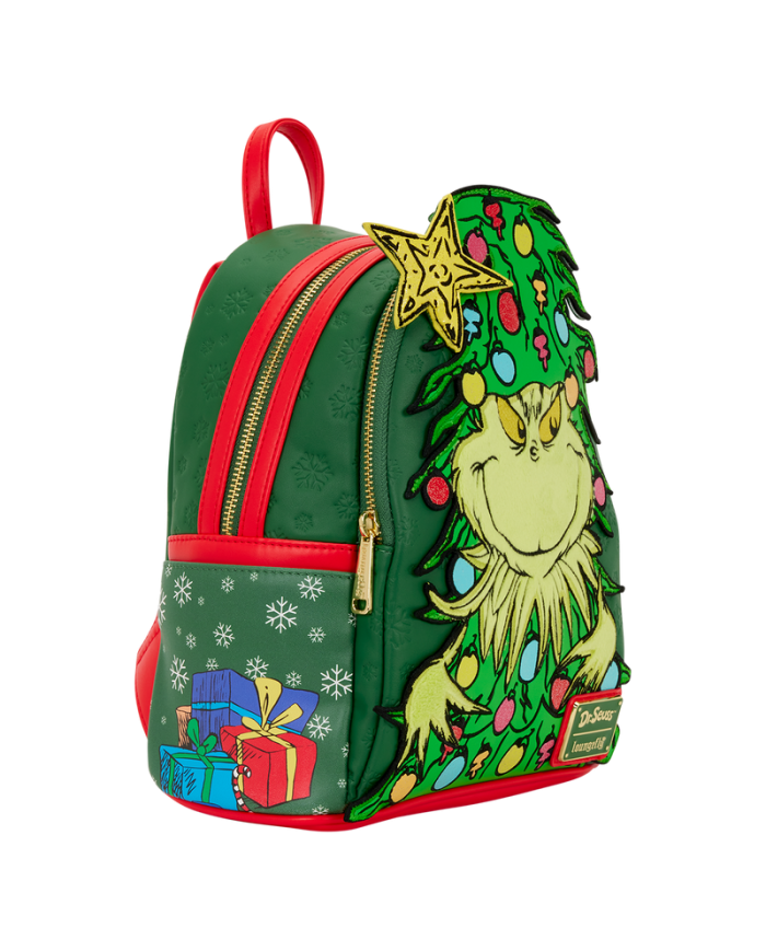 Sac à dos Loungefly - Dr. Seuss How the Grinch Stole Christmas! Tree Light Up Plush