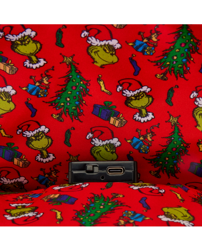 Sac à dos Loungefly - Dr. Seuss How the Grinch Stole Christmas! Tree Light Up Plush