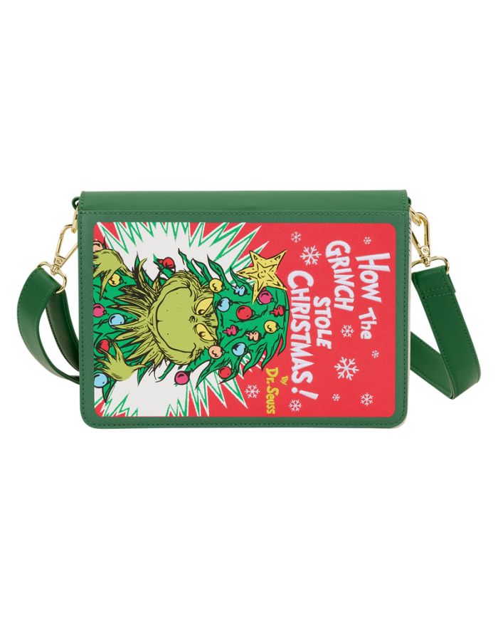 Sac à bandoulière Loungefly - Dr. Seuss How the Grinch Stole Christmas! Holiday Color-In
