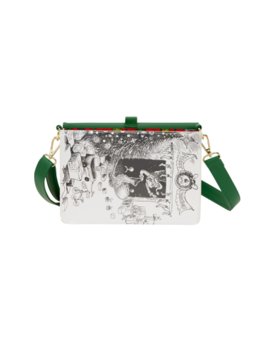 Sac à bandoulière Loungefly - Dr. Seuss How the Grinch Stole Christmas! Holiday Color-In