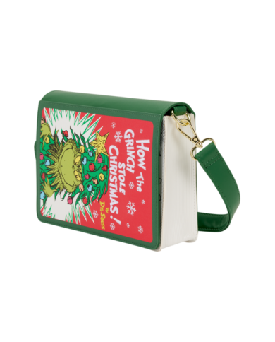 Sac à bandoulière Loungefly - Dr. Seuss How the Grinch Stole Christmas! Holiday Color-In
