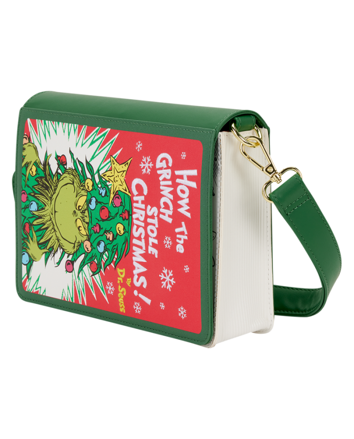 Sac à bandoulière Loungefly - Dr. Seuss How the Grinch Stole Christmas! Holiday Color-In